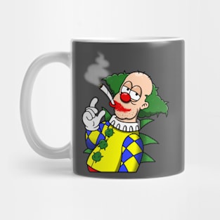 Smoking Clown Mug